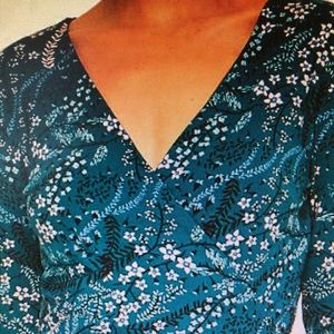 Floral Wrap Dress NWT